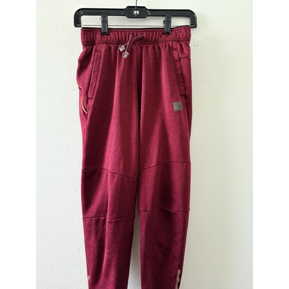 Russell Boys' Jogger Pants XL 14-16 Maroon Dri-Power 360 Athletic Athleticwear